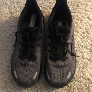 Hoka tennis shoes/Gray